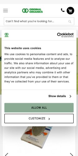 Mobile page screenshot