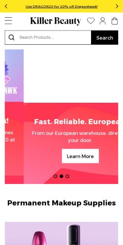 Mobile page screenshot