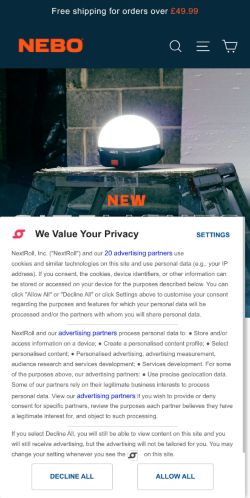 Mobile page screenshot
