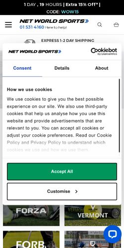 Mobile page screenshot
