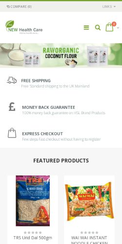 Mobile page screenshot