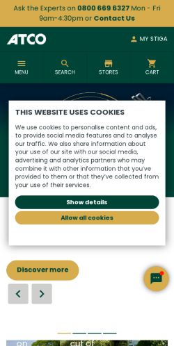 Mobile page screenshot