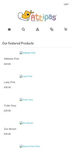Mobile page screenshot