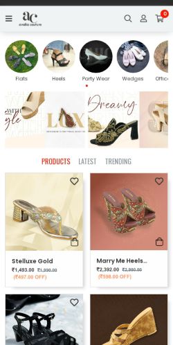 Mobile page screenshot