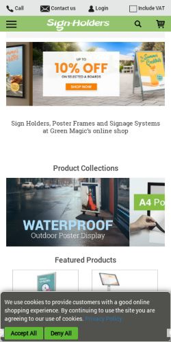 Mobile page screenshot
