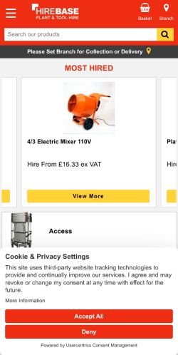 Mobile page screenshot