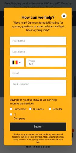 Mobile page screenshot
