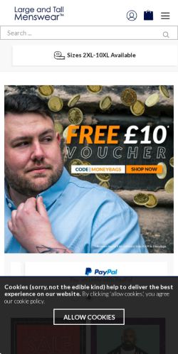 Mobile page screenshot