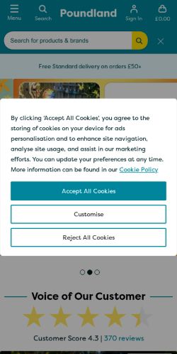 Mobile page screenshot