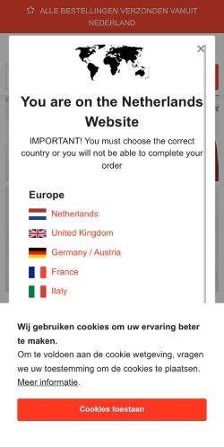 Mobile page screenshot