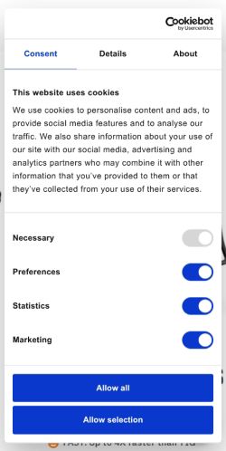 Mobile page screenshot
