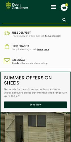 Mobile page screenshot