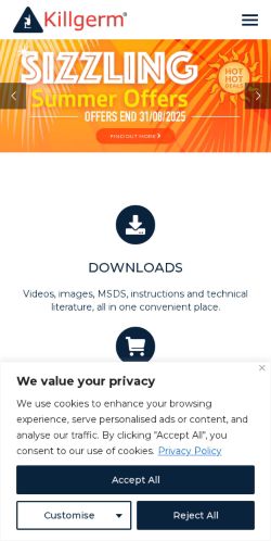 Mobile page screenshot