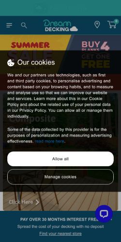 Mobile page screenshot