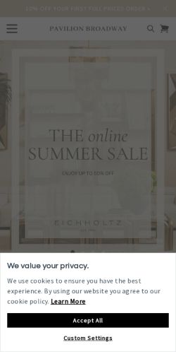 Mobile page screenshot