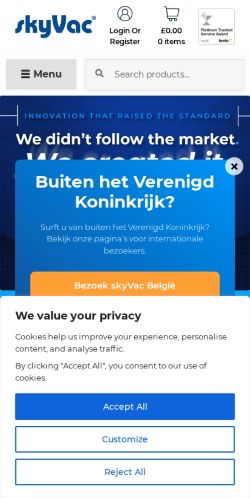 Mobile page screenshot