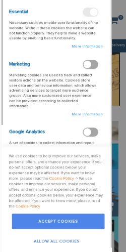Mobile page screenshot