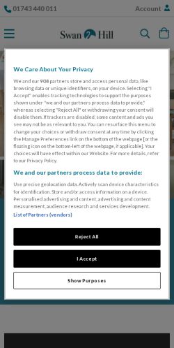 Mobile page screenshot