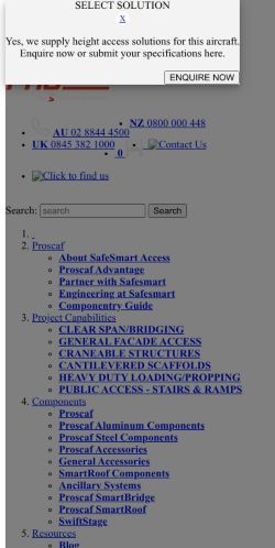 Mobile page screenshot