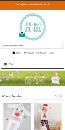 Mobile page screenshot