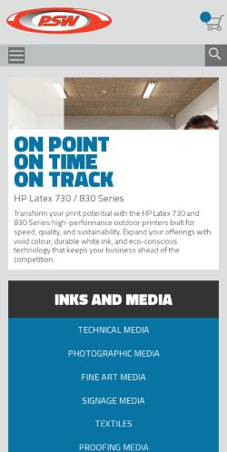 Mobile page screenshot