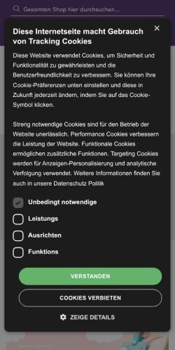 Mobile page screenshot