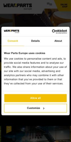 Mobile page screenshot