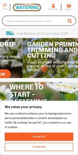 Mobile page screenshot