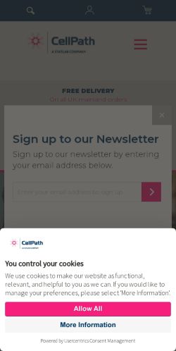 Mobile page screenshot