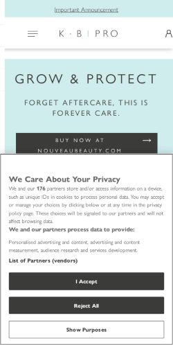 Mobile page screenshot