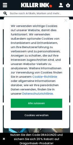 Mobile page screenshot