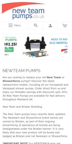 Mobile page screenshot