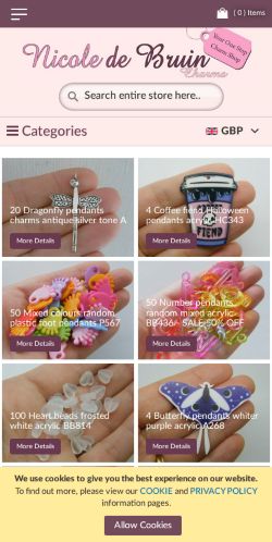 Mobile page screenshot