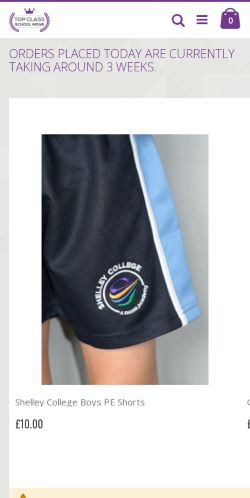 Mobile page screenshot