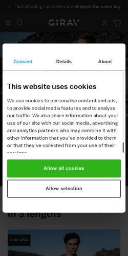 Mobile page screenshot