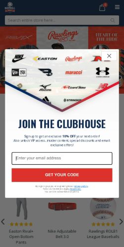 Mobile page screenshot