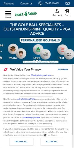 Mobile page screenshot