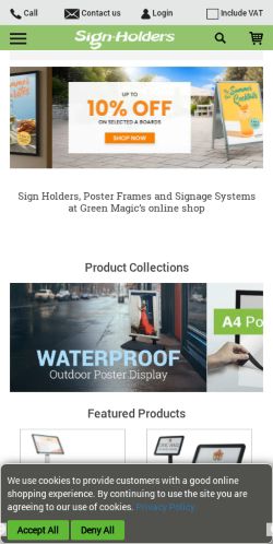 Mobile page screenshot