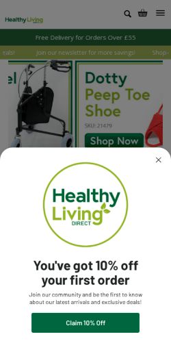 Mobile page screenshot