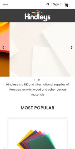 Mobile page screenshot