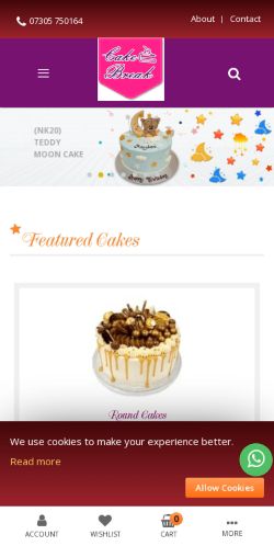 Mobile page screenshot