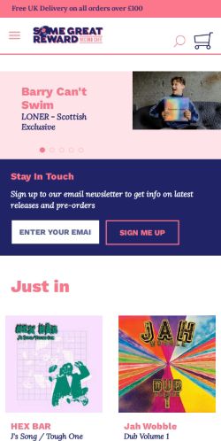 Mobile page screenshot