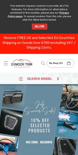 Mobile page screenshot