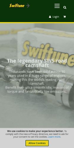 Mobile page screenshot