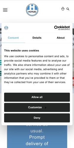 Mobile page screenshot