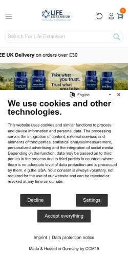 Mobile page screenshot