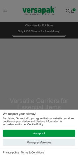 Mobile page screenshot