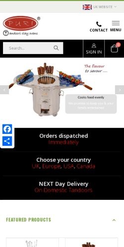 Mobile page screenshot