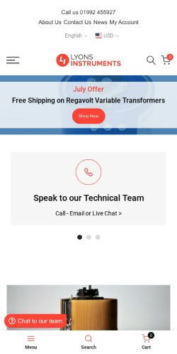 Mobile page screenshot