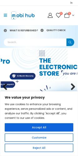 Mobile page screenshot